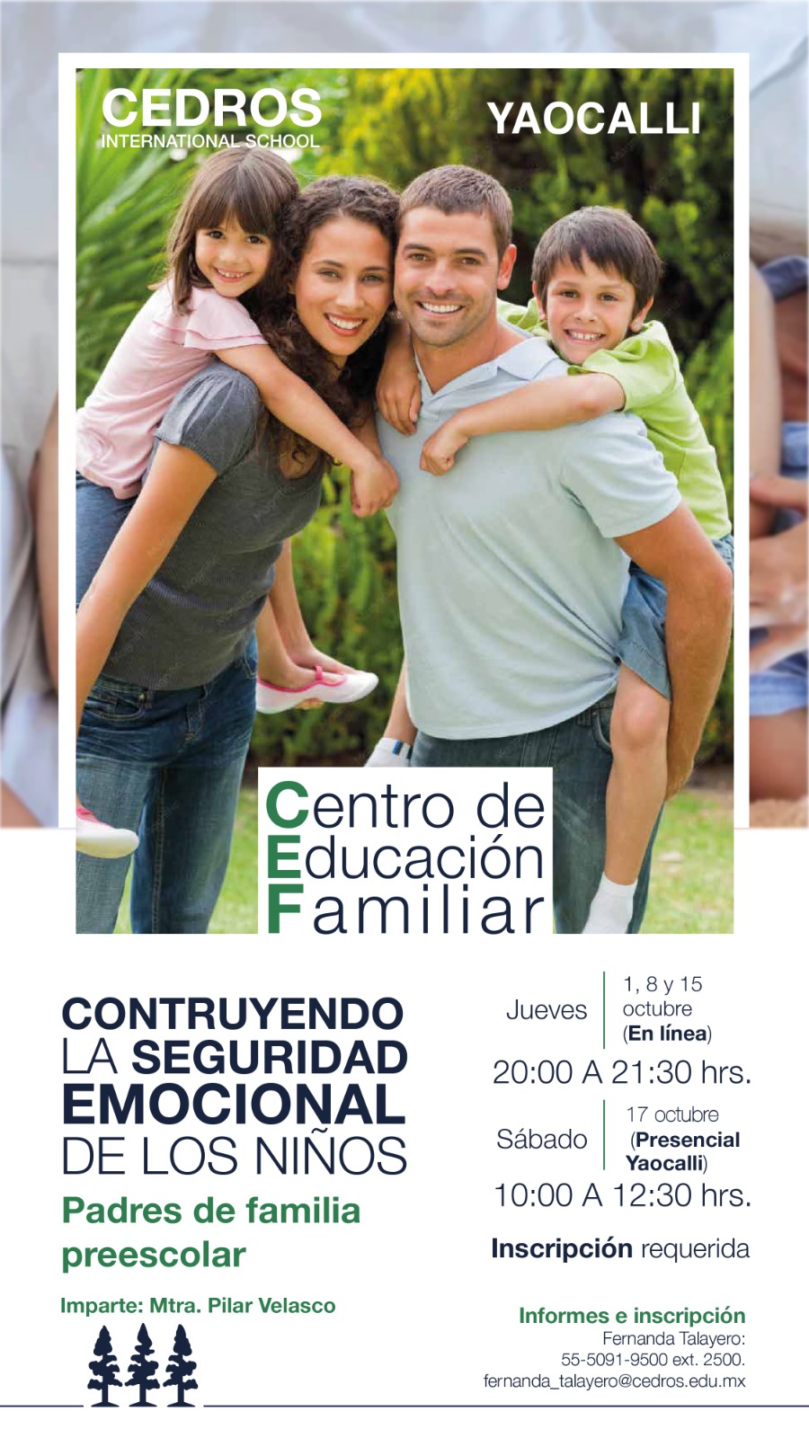Postal de Construyendo la seguridad emocional de los niños