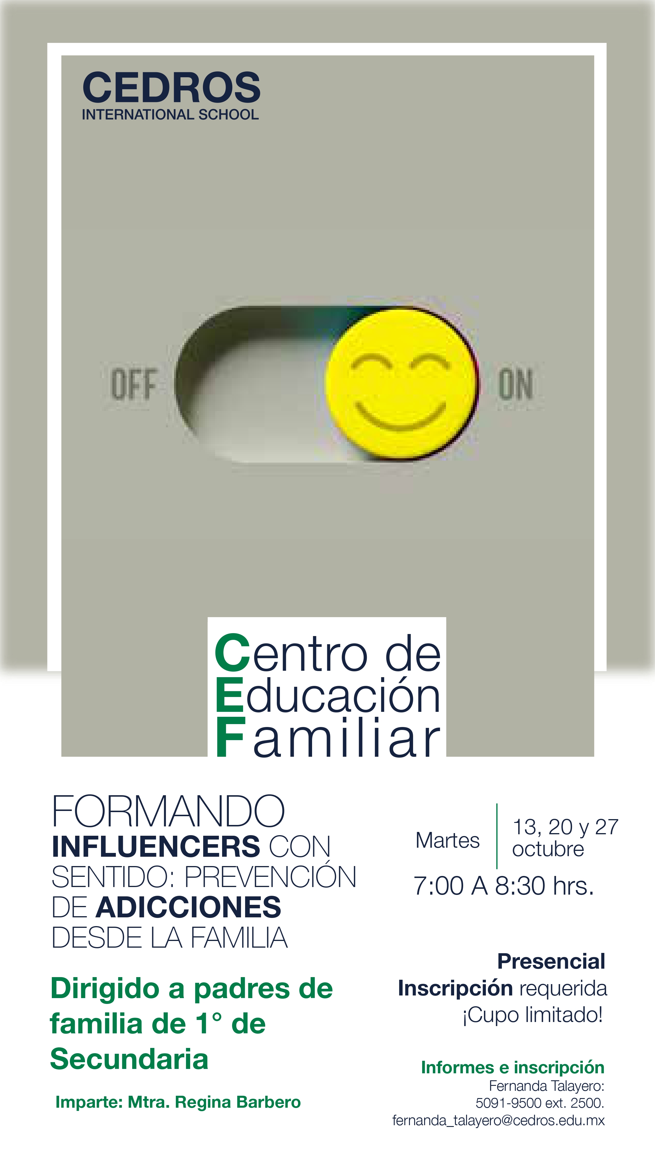 Postal de Formando influencers con sentido - 1o secundaria