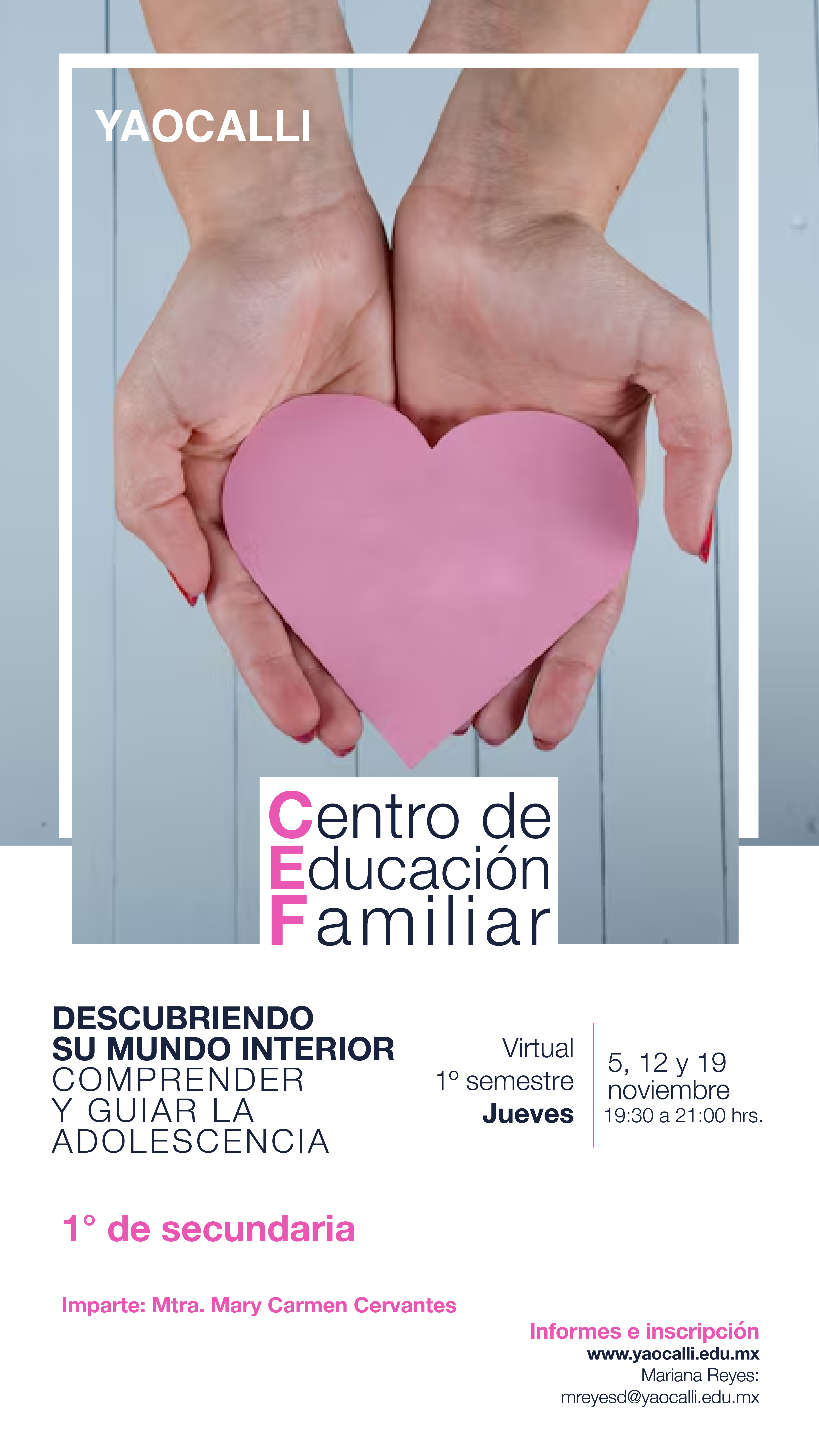 Postal de Descubriendo su mundo interior. Comprender y acompañar la adolescencia