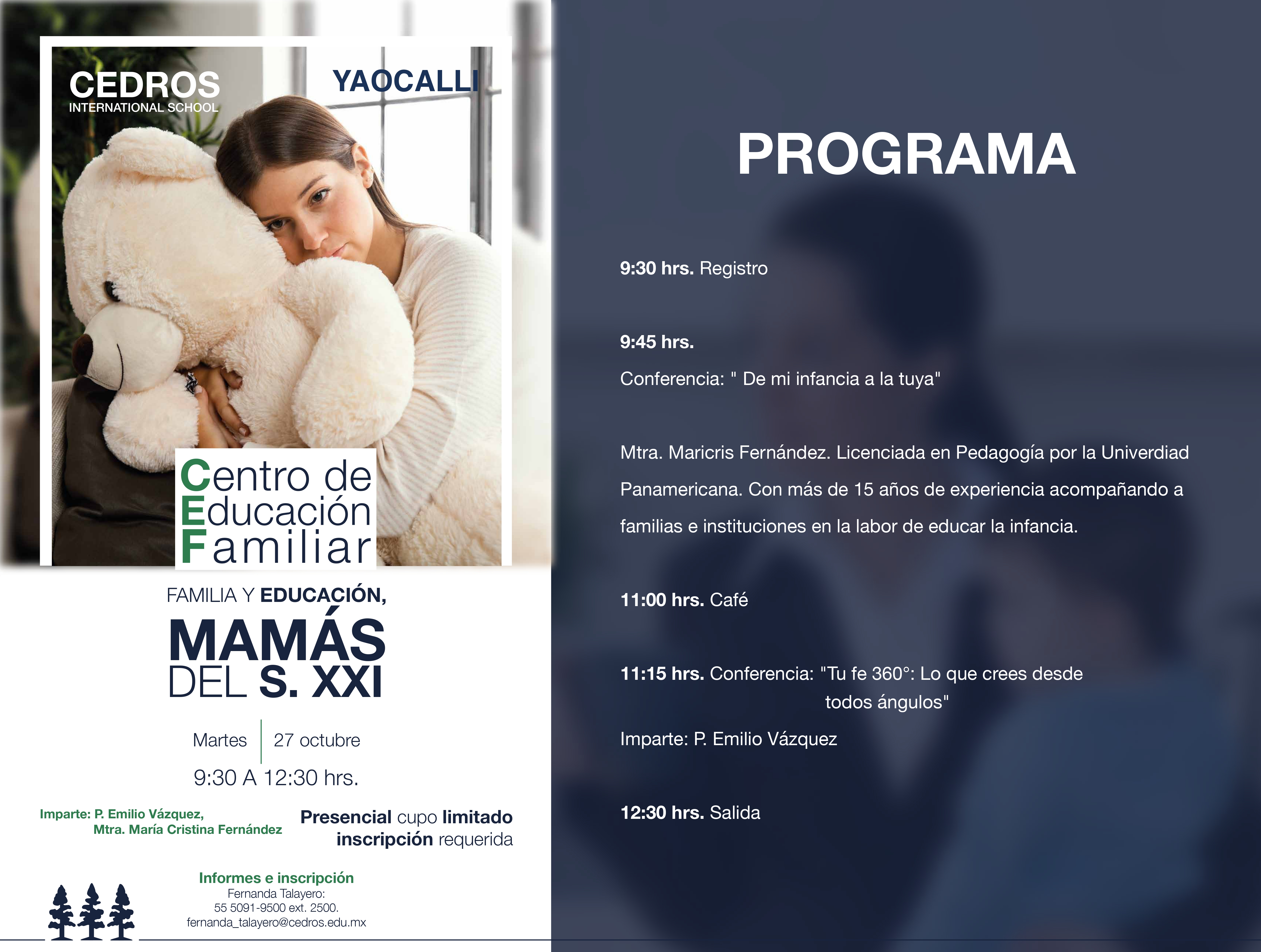 Postal de Mamás Siglo XXI:  familia y educación